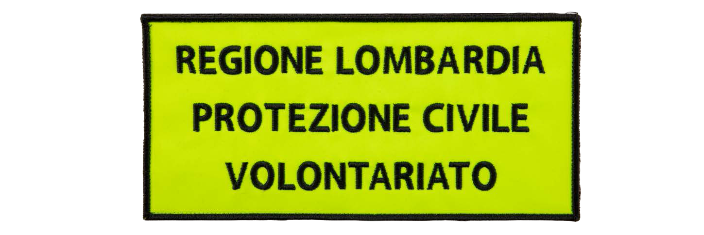 Toppe ricamate alta visibilità